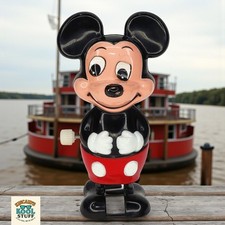 Walt Disney Productions Vintage Tomy Wind-Up Mickey Mouse Walker Toy China