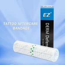 Tattoo Adhesive Film EZ Healing Bandage Roll 8" inch by 8 Yards Clear