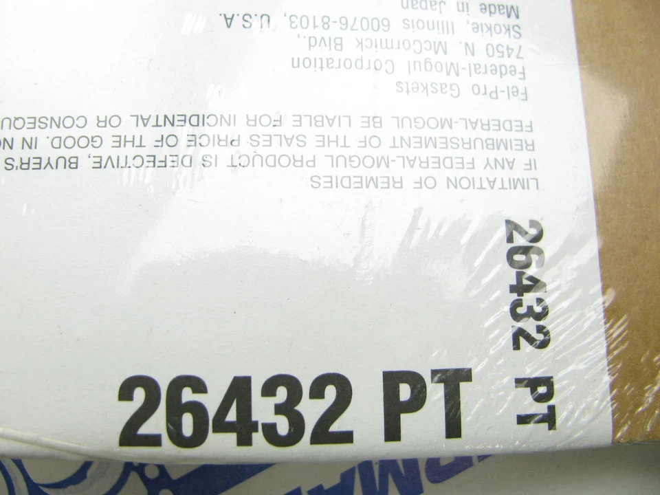 Junta de culata de motor Fel-pro 26432PT para Kia Spectra 2001-2004 1,8 L-L4 Foto 2 de 2