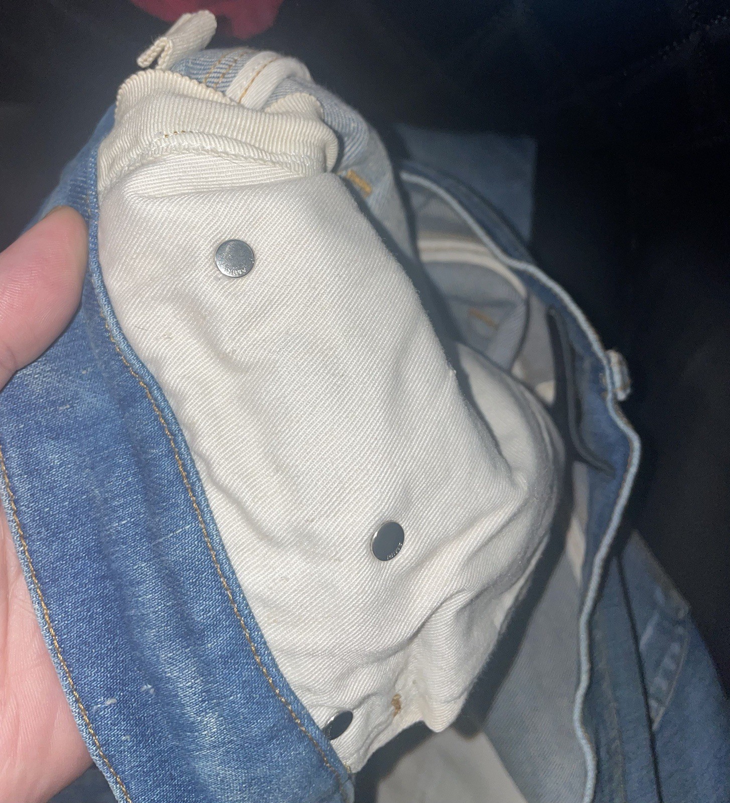 Mens AMIRI Jeans MX2 Clay Indigo Orange Plaid SIZE 40 w/Tags %100 AUTHENTIC