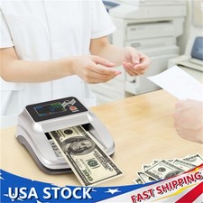 Bank Counterfeit Money Detector Machine UV MG Fake Currency Bill Checker Tester