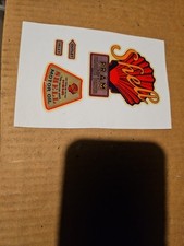 Reproduction Vintage Looking Shell Fram Oil Filter Canister Decal Set