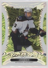 2021-22 Upper Deck Ovation World Premiere Lime 7/99 Jan Jenik #WP-49 1od7