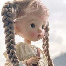Full Set 1/6 BJD Doll Resin Joint Nude Doll Eyes Face Makeup Landoudou Girl Gift