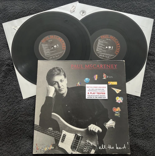 Paul McCartney – All The Best (GREATEST HITS) 2 x Vinyl LP TESTED VG+/VG+ VIDEO