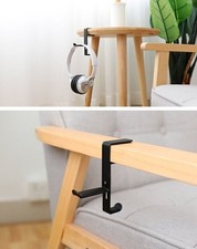 Holder Station Headset Stand Earphones Hanger Under Desk Hook Headphone Bracket