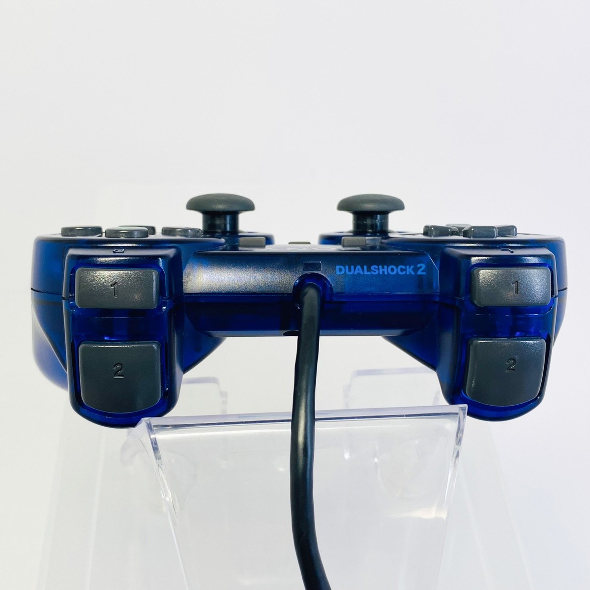 OCEAN BLUE CLEAR Dual Shock 2 Controller Official Sony PS2 SCPH