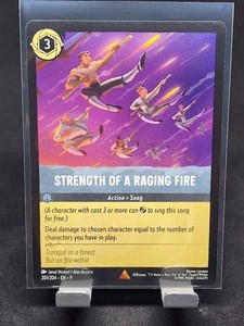 Lorcana Strength of a Raging Fire | eBay