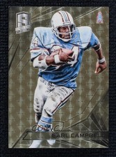 2015 Panini Spectra Gold Prizm 1/1 Earl Campbell (Oilers) #42 HOF nh4