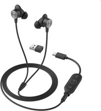 Logitech Zone Wired Earbuds Microsoft Teams Certified 981-001008