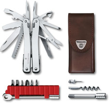 Swiss Tool Spirit X plus Ratsche Multi-Tool, 36 Funktionen, Made in Switzerla