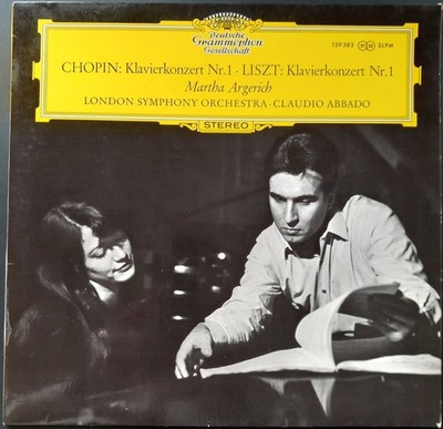 Chopin, Liszt - Piano Concertos, ARGERICH, ABBADO, LSO, DGG Tulip, STEREO