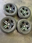 CHRYSLER 300C Original 18 WheelsTyres Alloys 5x115 Hemi Srt 30 Crd Set Black3