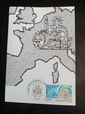 CARTE 1 ER JOUR TIMBRE CACHET PHILATELIE