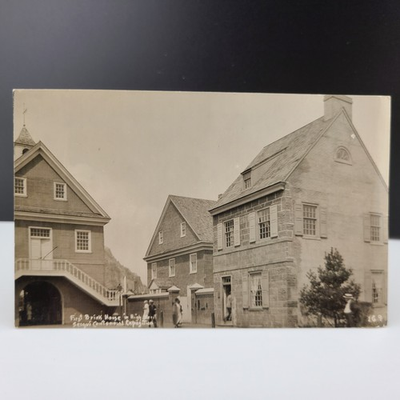 #ad First Brick House on High Street Sesqui Centennial Exposition $2.21
