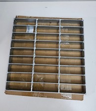 Galvanized Steel Drain Grate 12x12 in for NDS Catch Basin, B-Class 28100 lbs Hea