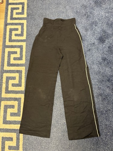 Claude Montana, Vintage Claude Montana Paris Side Zip High Waisted Pants Black 38 / 4 25x29