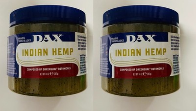 Dax Indian Hemp Botanically Enriched Conditioning Moisturiser 397g (2er Pack)