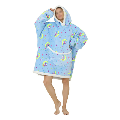 Flannel Hoodie Blanket: Snuggle Up in Soft Comfort - Picture 20 of 25