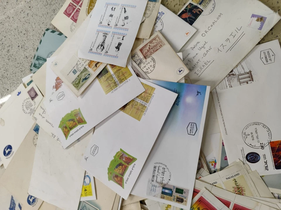 Israel 1949, 1992 First Day Cover FDC (130) Different Cancellations & stamp - Image 3 of 4