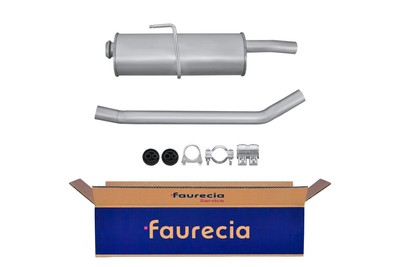 Mittelschalldämpfer Easy2Fit mit Anbauteilen HELLA für CITROEN FIAT PEUGEOT