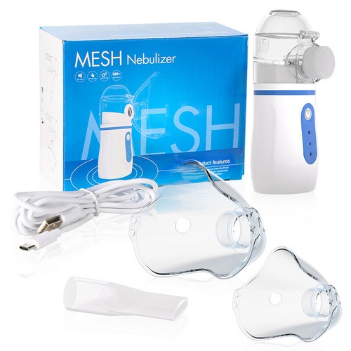 Inhalator Vernebler Bronchitis Ultraschall Inhaliergerät für Erwachsene Kinder - Bild 8 von 8