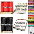 Leuchterkerzen Kronkerzen Tafelkerzen Spitzkerzen Haushaltskerzen Stearinkerzen
