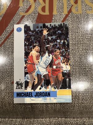 L.S. Michael Jordan, Rookie 1984 John Wooden Awards card #13 🔥 05