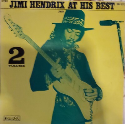 Jimi Hendrix - at his best Vol. 2 (1972) Saga Pan Italy Vinyl LP