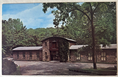Wilmington DE Delaware Black Powder Exhibit Building Hagley Museum VTG Postcard