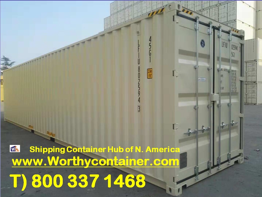 40ft High Cube New 'One-Trip' Shipping Container | Cleveland, OH | eBay