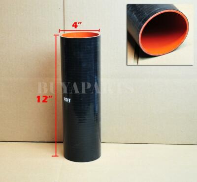 Performance Silicone Coupler Black 4" To 4.0 Inch Straight Silicone Coupler Hose - 102mm ID For Turbo & Intake Systems 6 Month Warranty Siliconehosehome - Foto 9