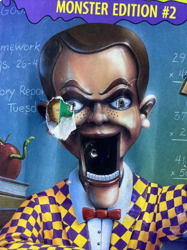 Goosebumps Monster Edition #2 by R. L. Stine (Scholastic, 1996) HC 1st Ed - Picture 3 of 12