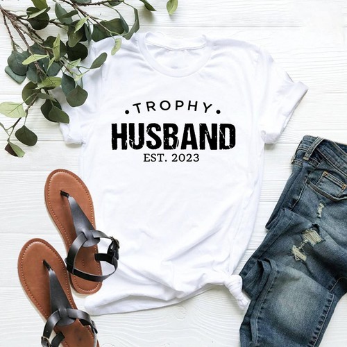 Personalization - Trophy Husband Shirt, Gift For Him, Funny Husband Shirt, Gift - Picture 2 of 8