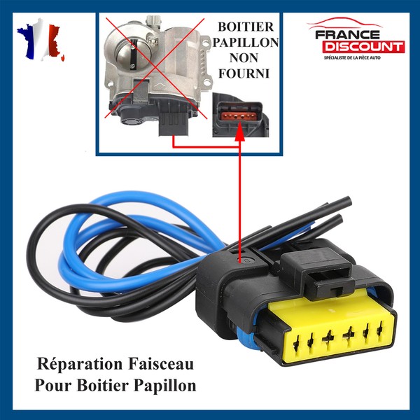 Reparatur Strahl Elektrisch Stecker GehäUse Papillon Kompatibel Laguna 2-image
