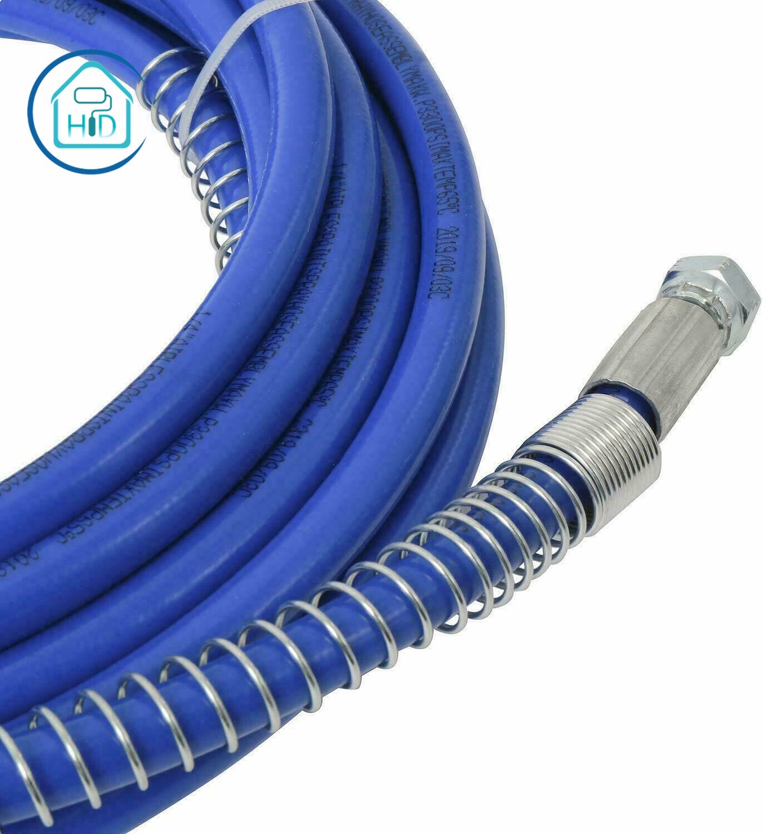 Tuyau Airless Pour Pistolet Peinture - 8m/26ft, 1/4'', Flexible, Pression Max 5000 PSI
