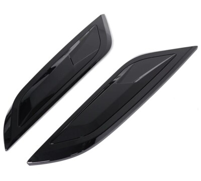 KAP UK Bonnet Vents BV1 Glanz Schwarz Land Rover Defender 90 110 L663 2-tlg