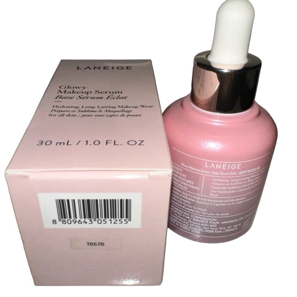 Suero base de maquillaje brillante Laneige Eclat 30 ml / 1 oz.  FL. OZ Foto 3 de 4