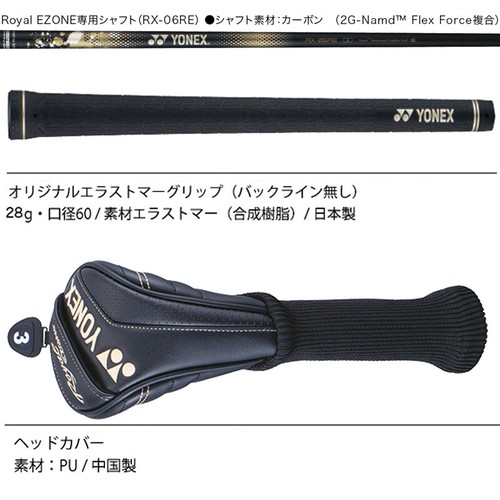 YONEX Golf Japan 2023 Royal EZONE Hybrid Utility RX-06RE HY UT Made in japan - Picture 6 of 11