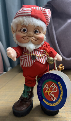 RARE Vintage Possible Dreams PD Pixies Elves Christmas Ornament Grandpa