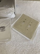Leviton 001-86109 JUMBO Switch Plate 2 Gang Ivory MULTIPLE AVAILABLE Made In USA