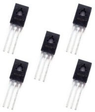 5 x BD139 NPN Epitaxial Planar Transistors SOT-32 Audio Amplifier & Driver ICs