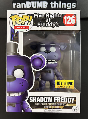  Funko Pop! Five Nights at Freddy's Shadow Freddy Exclusive  Vinyl Figure #126 : Toys & Games