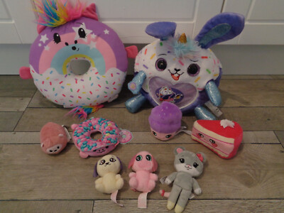 Mädchen Stofftier/Plüsch Paket- Rainbocorn, Pikmi Pops, Love Diana, Squeezeamals+