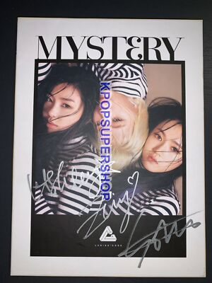 Ladies' Code Single Album Myst3ry Autographed Signed CD Mystery