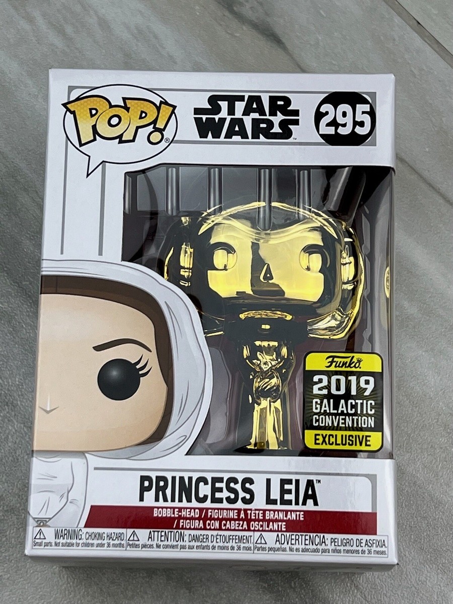 Princess Leia Galactic Convention 2019 Pops Funko Pop Star Wars