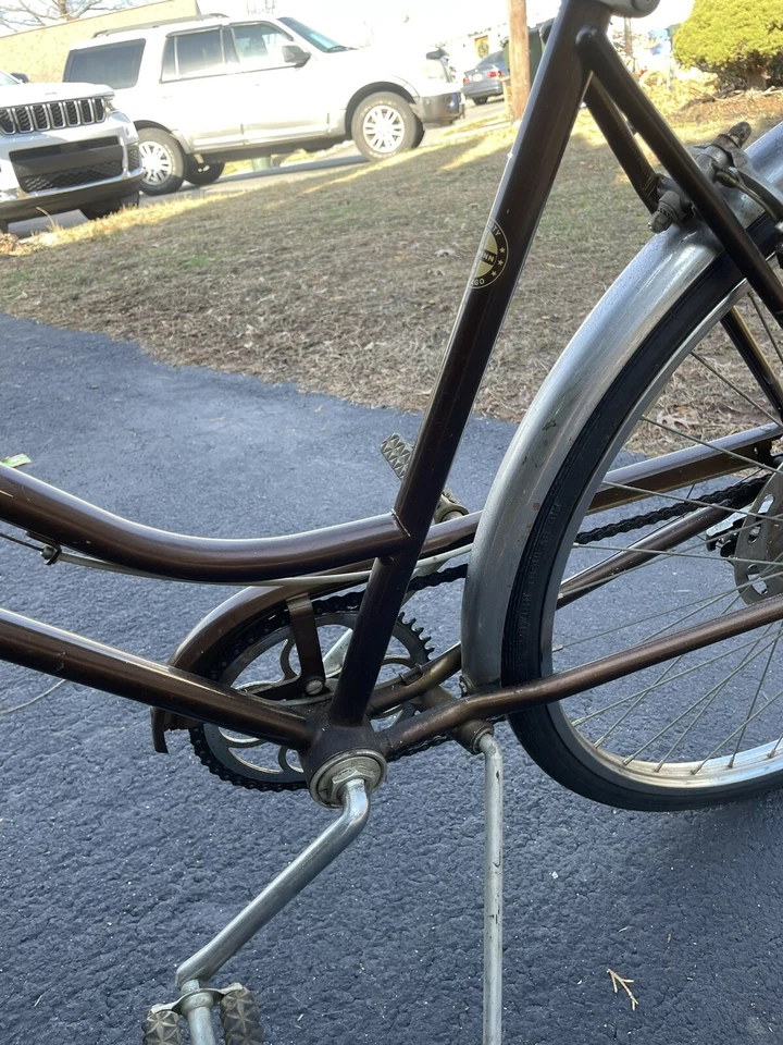 Schwinn DeLuxe Collegiate 1969 de colección 5 velocidades para hombre Sierra marrón como nuevo Foto 3 de 4