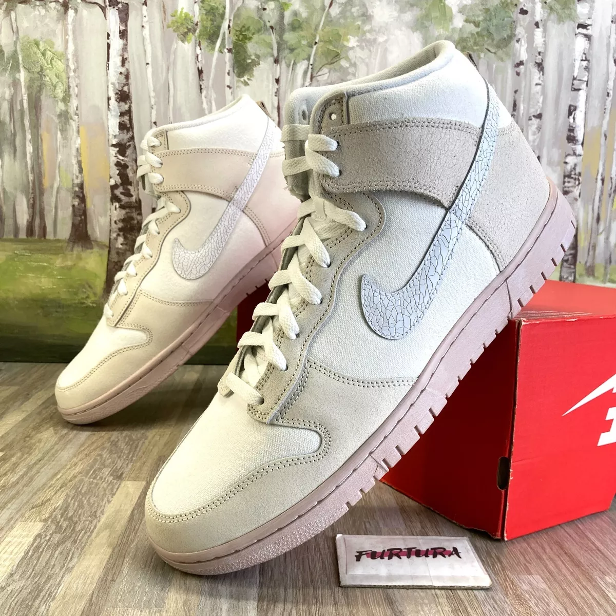 Nike Dunk High Retro PRM Summit White DV0822-100 Men's Size 7 ...