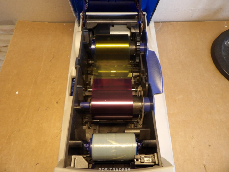 Datacard SP55 Plus SP55CH1USB Color ID Card Simplex Printer - PRINTS OK  - Bild 4 von 4