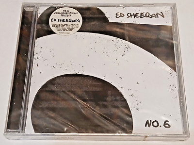 No. 6 Collaborations Project by Ed Sheeran CD,2019 Factory Sealed shrink wrapped